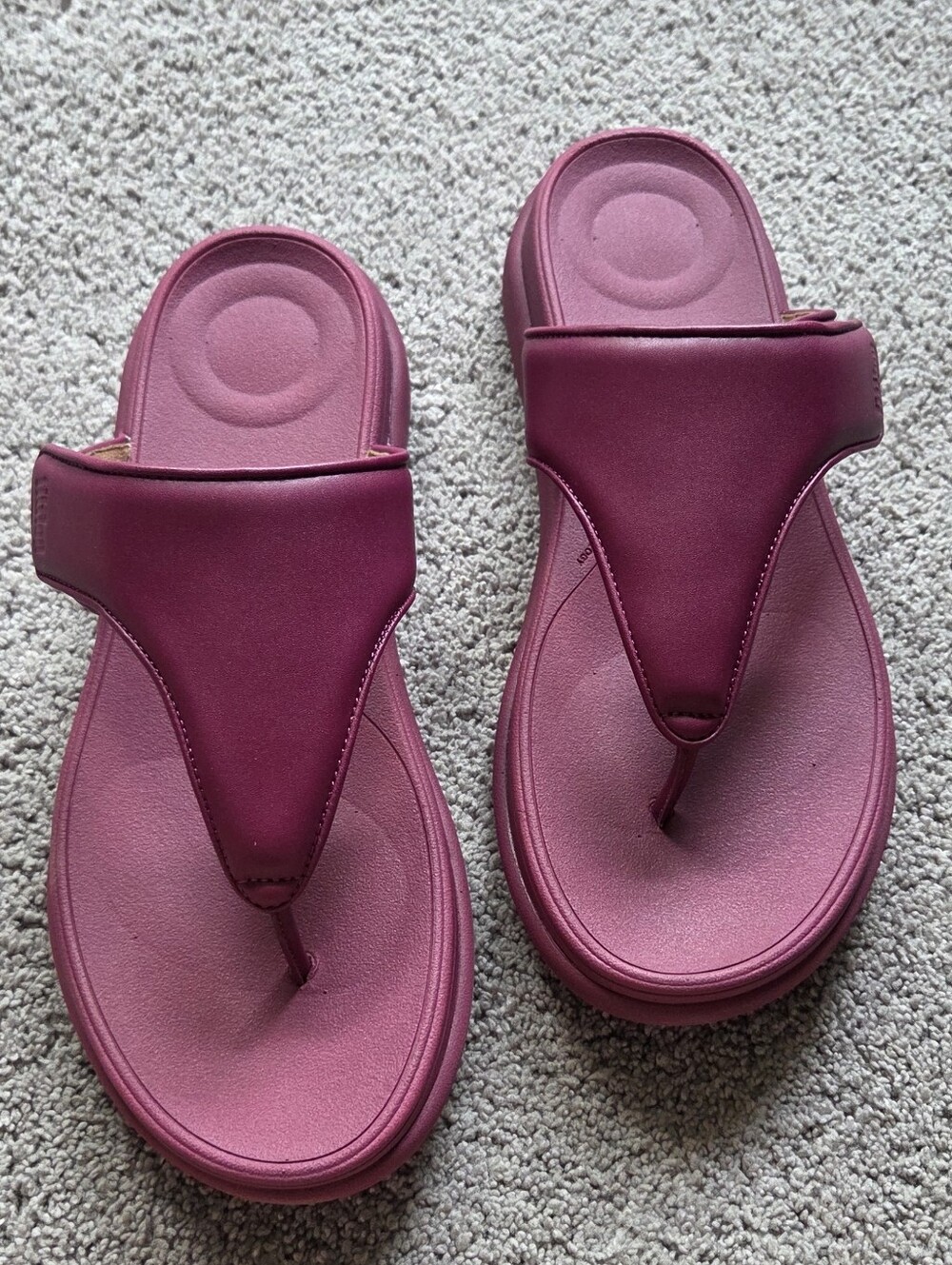 NEW FitFlop Ruby F-Mode Adjustable Flatform Sandals, Size 11 Normcore Athleisure